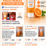 GEL EXFOLIANTE Y ACLARANTE "ORANGE"